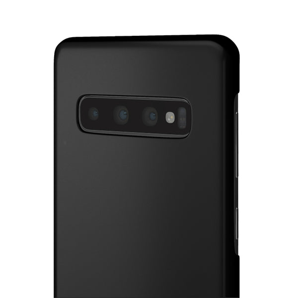 SLEEK Version Pretty Printing X Beautycounter Phone Case Black with White Logo