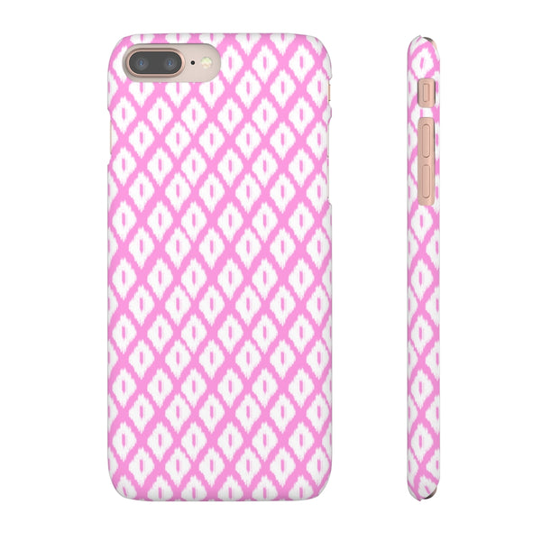 Simple Ikat Pink Phone Case