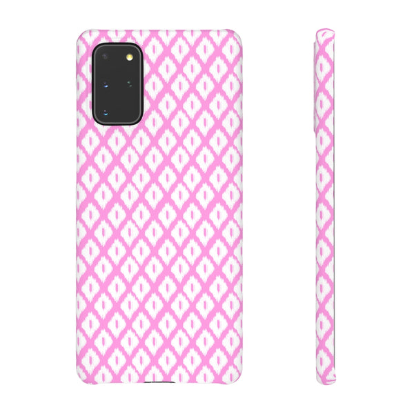 Simple Ikat Pink Phone Case