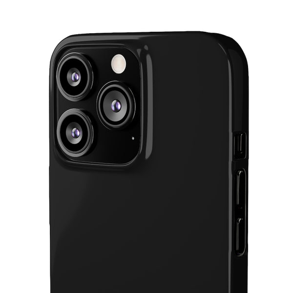 SLEEK Version Pretty Printing X Beautycounter Phone Case Black with White Logo