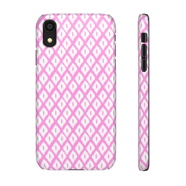 Simple Ikat Pink Phone Case