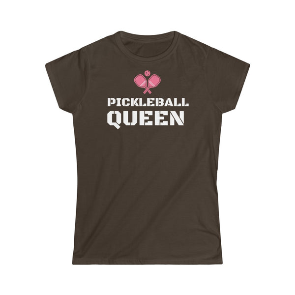 Pickeleball Queen short sleeve tee shirt, crew neck