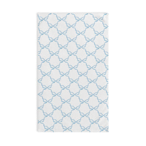 Hand Towel  Watercolor Bows Blue