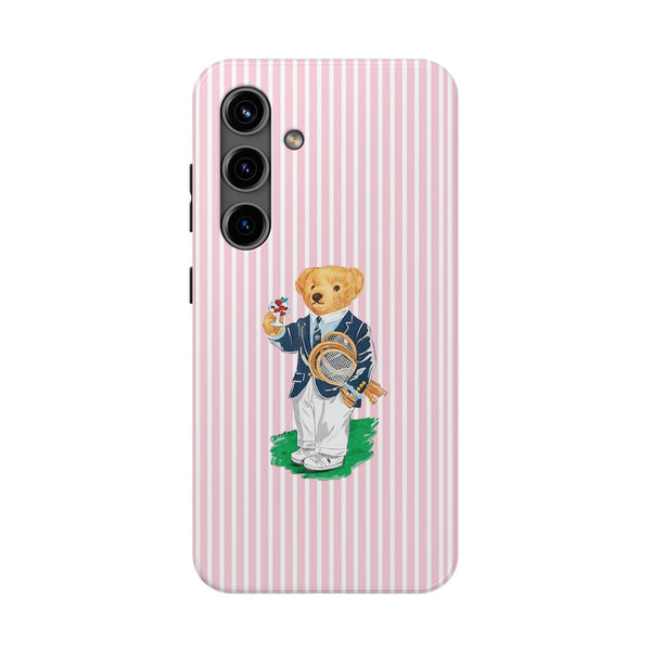 Preppy Teddy Bear Phone Case - Tough & Trendy Protection