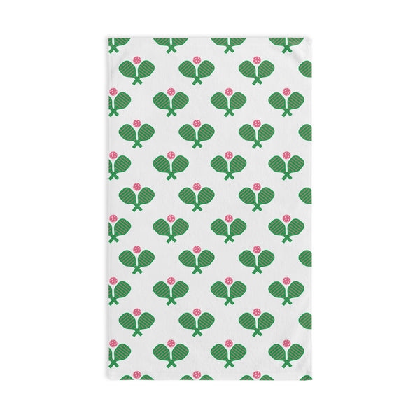 Pickleball Hand Towel in Pickle Ball Print