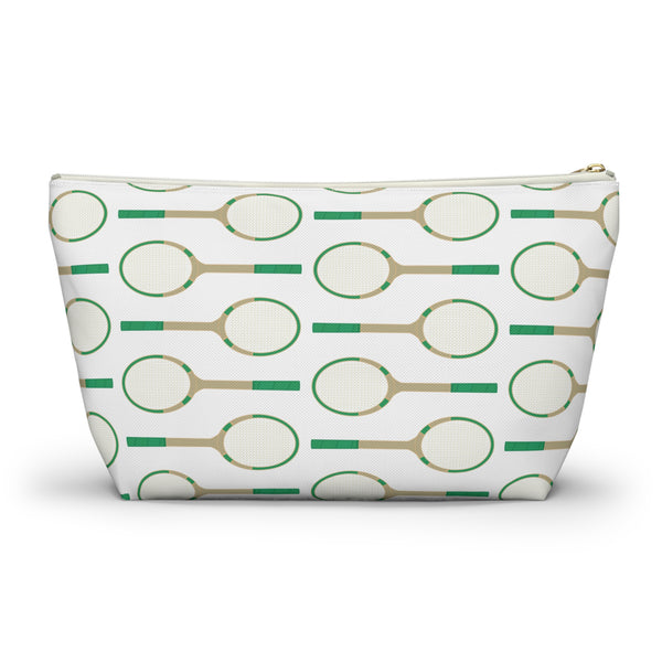 Tennis Racquet - Accessory Zip Pouch Available in Two Sizes