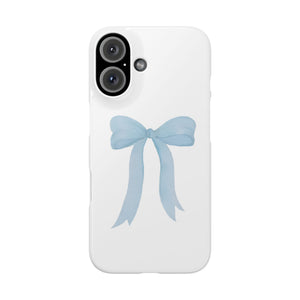 Blue Bow Phone Case, Coquette , preppy print Phone Case Slim and Sleek – prettyprinting.com Blue Bow Phone Case, Coquette , preppy print Phone Case Slim and Sleek – prettyprinting.com