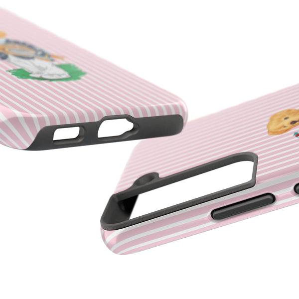 Preppy Teddy Bear Phone Case - Tough & Trendy Protection