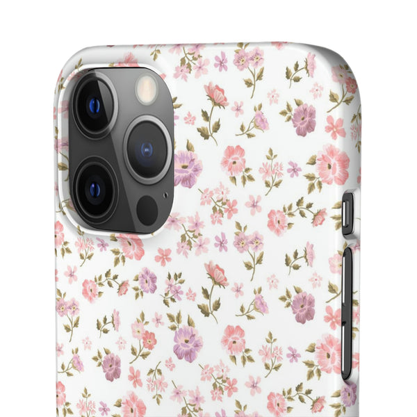 Loveshackfancy Shabby Chic Ditsy Floral Pink Phone Case