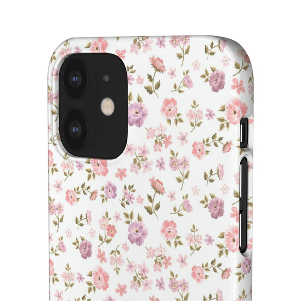 Loveshackfancy Shabby Chic Ditsy Floral Pink Phone Case