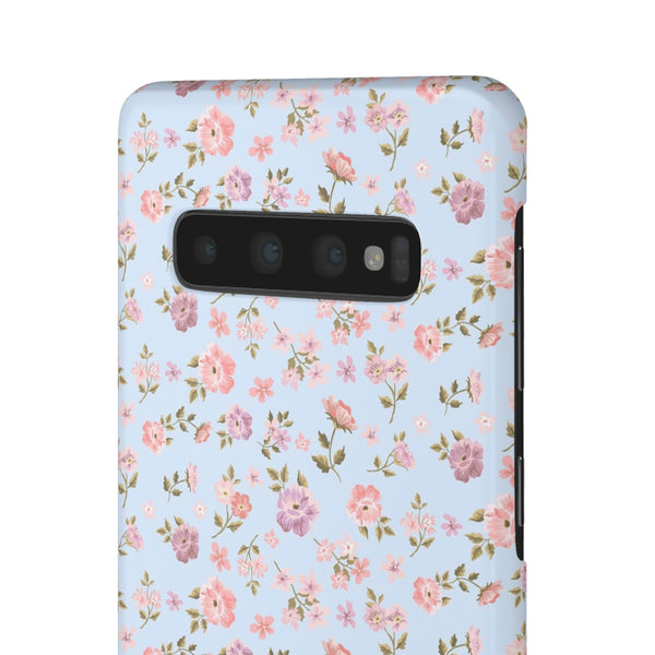Loveshackfancy Shabby Chic Ditsy Floral Blue Phone Case