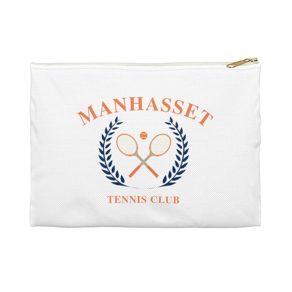 Manhasset Tennis Club Zip Accessory Pouch - Available for your town or Club please email us