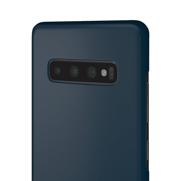SLEEK Version Pretty Printing X Beautycounter Phone Case Navy with White Logo