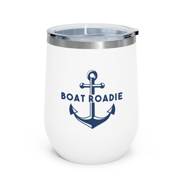 Boat Roadie Cold or Hot Wine, Cocktail Tumbler - perfect for Boat Gift, Dock Party, Yacht Club, Marina events