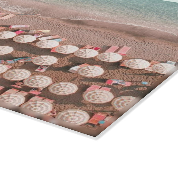 Cutting Board, Aerial Beach Scene choose 8x11 or 11x15 Makes the perfect hostess gift
