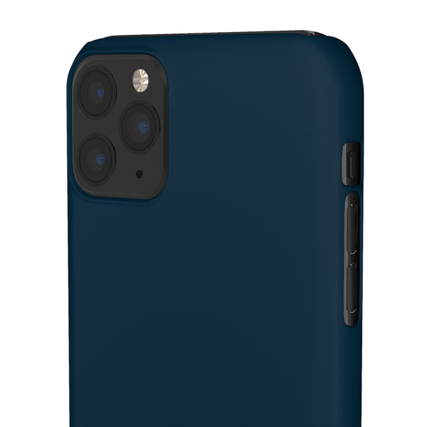 SLEEK Version Pretty Printing X Beautycounter Phone Case Navy with White Logo