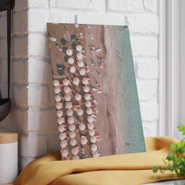 Cutting Board, Aerial Beach Scene choose 8x11 or 11x15 Makes the perfect hostess gift