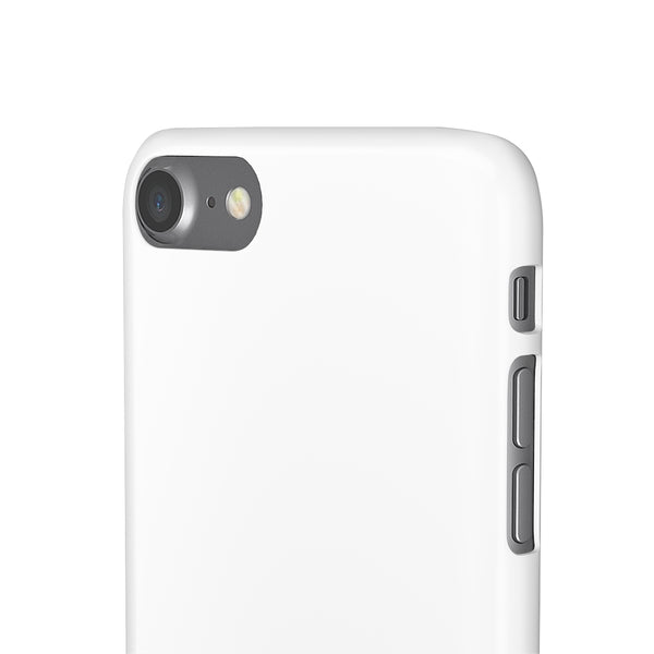SLEEK Version Pretty Printing X Beautycounter Phone Case White with Navy Logo