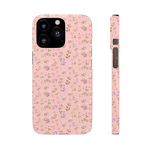 Loveshackfancy Shabby Chic Ditsy Floral Pink Phone Case