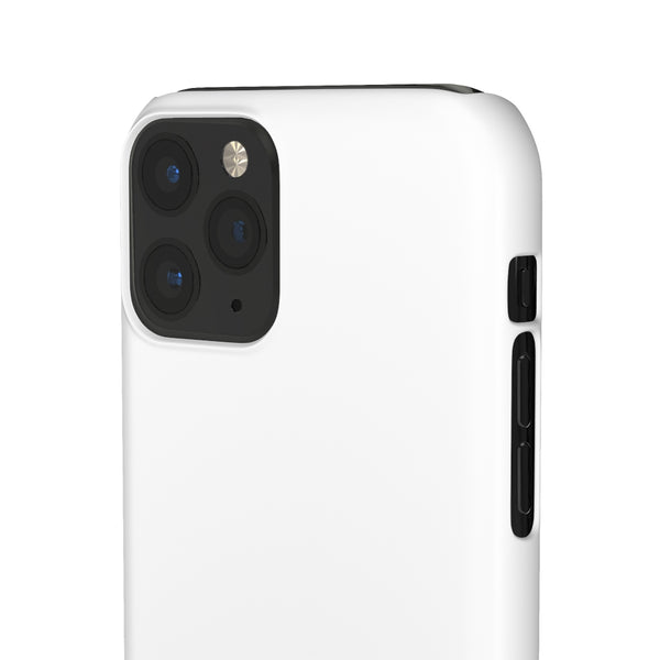 SLEEK Version Pretty Printing X Beautycounter Phone Case White with Navy Logo