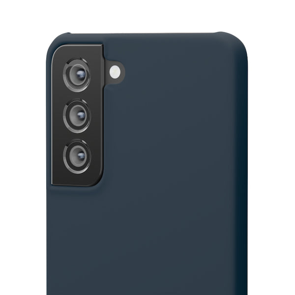 SLEEK Version Pretty Printing X Beautycounter Phone Case Navy with White Logo