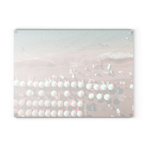 Cutting Board, Aerial Beach Scene choose 8x11 or 11x15 Makes the perfect hostess gift
