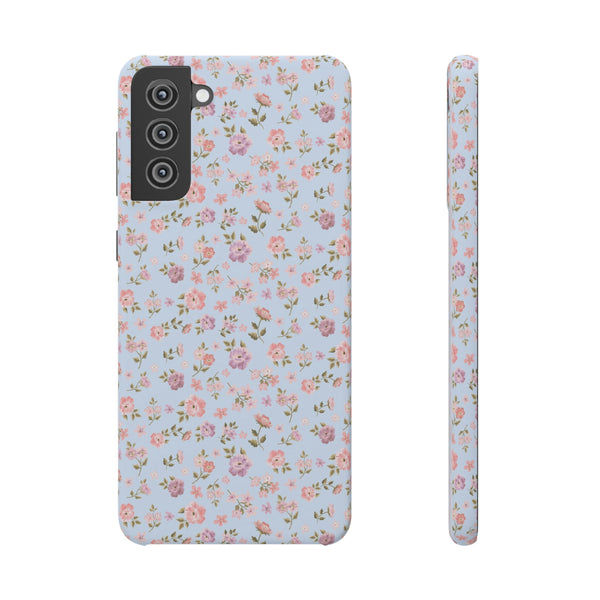 Loveshackfancy Shabby Chic Ditsy Floral Blue Phone Case