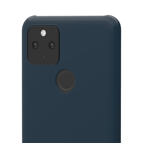 SLEEK Version Pretty Printing X Beautycounter Phone Case Navy with White Logo