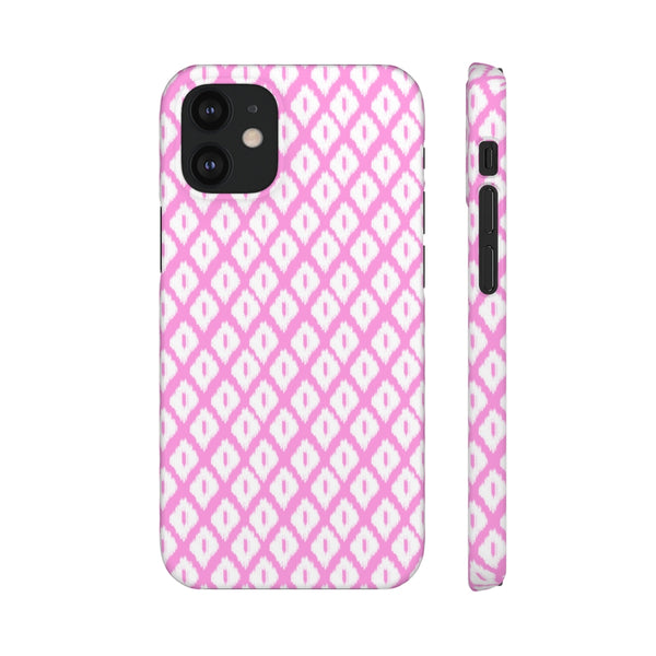 Simple Ikat Pink Phone Case