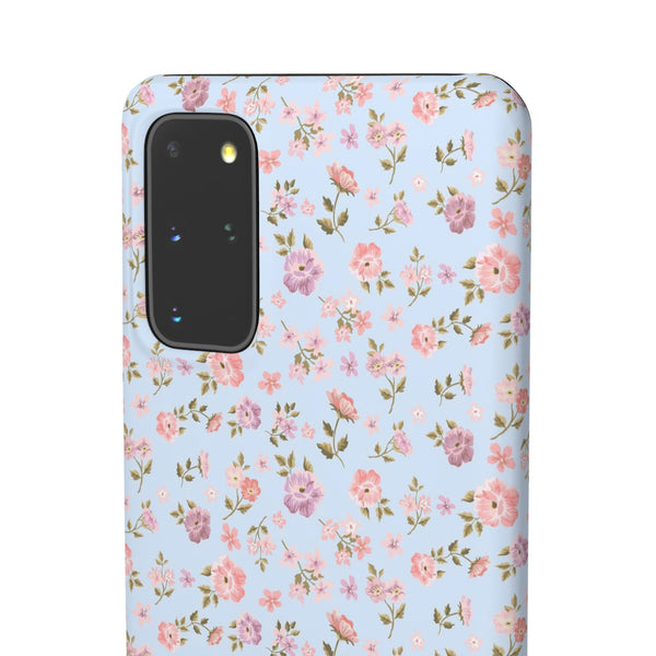 Loveshackfancy Shabby Chic Ditsy Floral Blue Phone Case