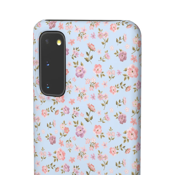 Loveshackfancy Shabby Chic Ditsy Floral Blue Phone Case