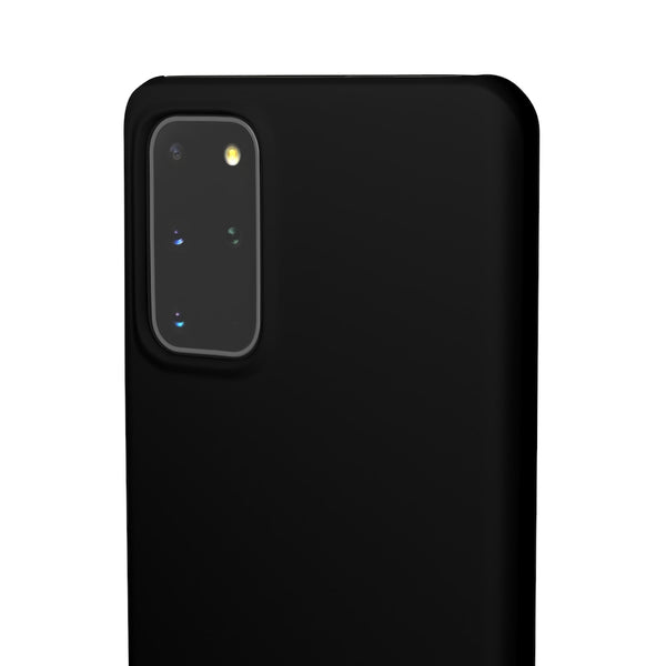 SLEEK Version Pretty Printing X Beautycounter Phone Case Black with White Logo