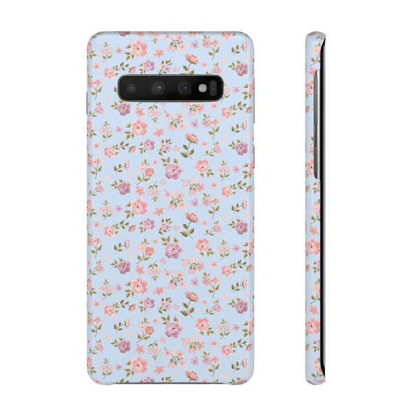 Loveshackfancy Shabby Chic Ditsy Floral Blue Phone Case