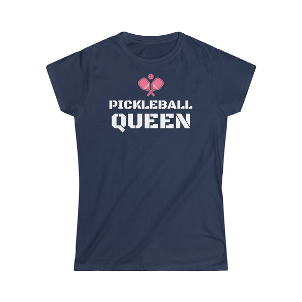 Pickeleball Queen short sleeve tee shirt, crew neck