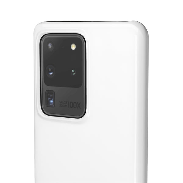 SLEEK Version Pretty Printing X Beautycounter Phone Case White with Navy Logo