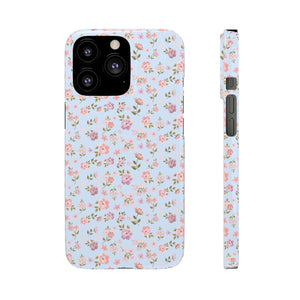 Loveshackfancy Shabby Chic Ditsy Floral Blue Phone Case