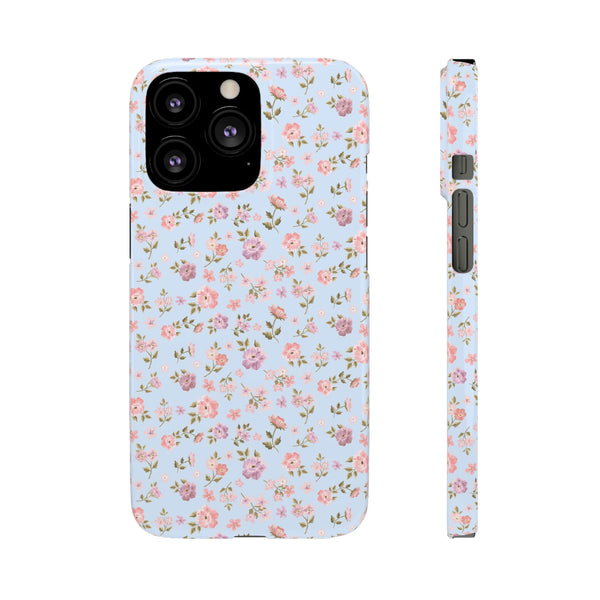 Loveshackfancy Shabby Chic Ditsy Floral Blue Phone Case