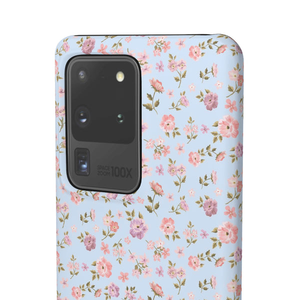 Loveshackfancy Shabby Chic Ditsy Floral Blue Phone Case
