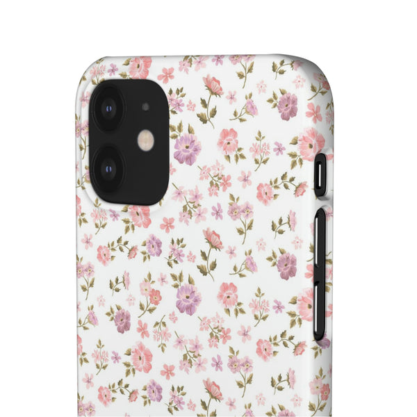 Loveshackfancy Shabby Chic Ditsy Floral Pink Phone Case
