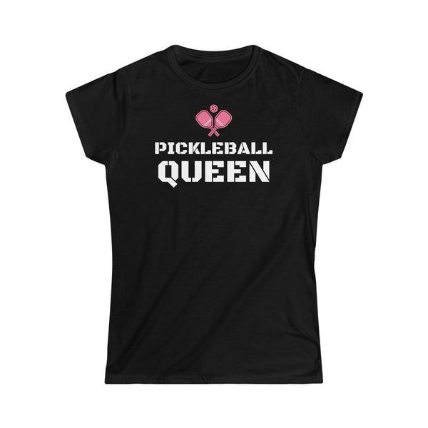 Pickeleball Queen short sleeve tee shirt, crew neck