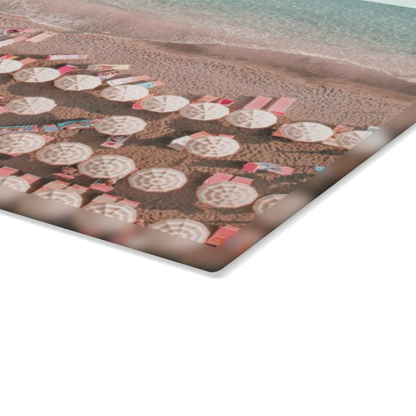 Cutting Board, Aerial Beach Scene choose 8x11 or 11x15 Makes the perfect hostess gift