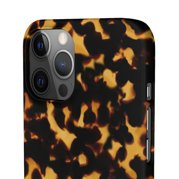 Tortoise Shell Design Phone Case