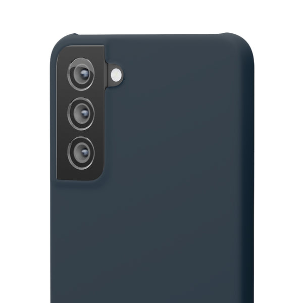 SLEEK Version Pretty Printing X Beautycounter Phone Case Navy with White Logo