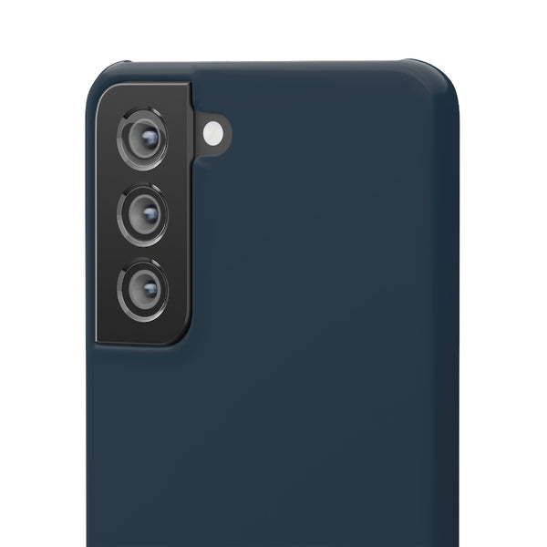 SLEEK Version Pretty Printing X Beautycounter Phone Case Navy with White Logo