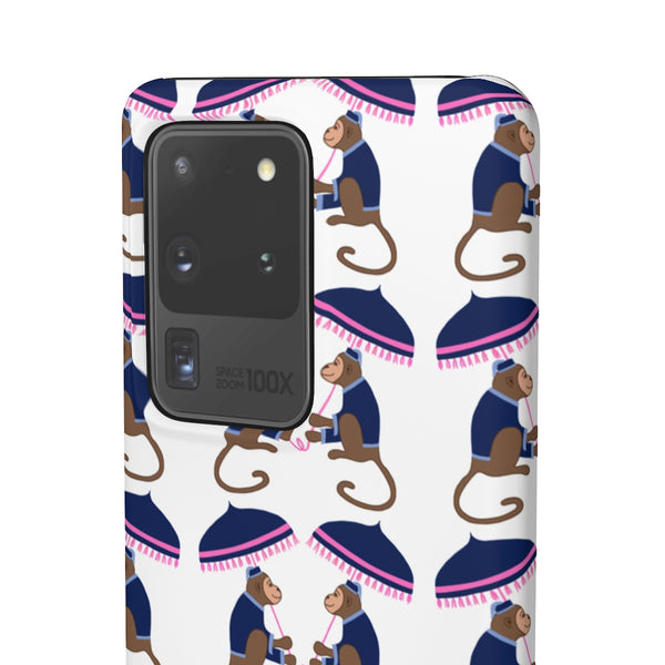 Monkey See Monkey Do Navy Phone Case