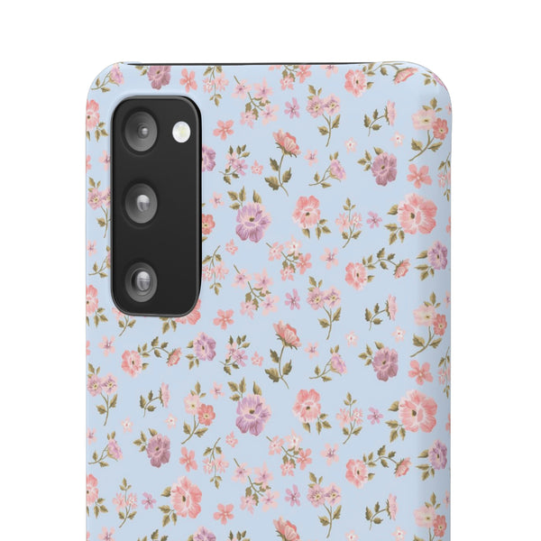 Loveshackfancy Shabby Chic Ditsy Floral Blue Phone Case