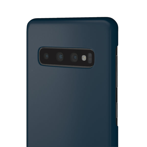 SLEEK Version Pretty Printing X Beautycounter Phone Case Navy with White Logo