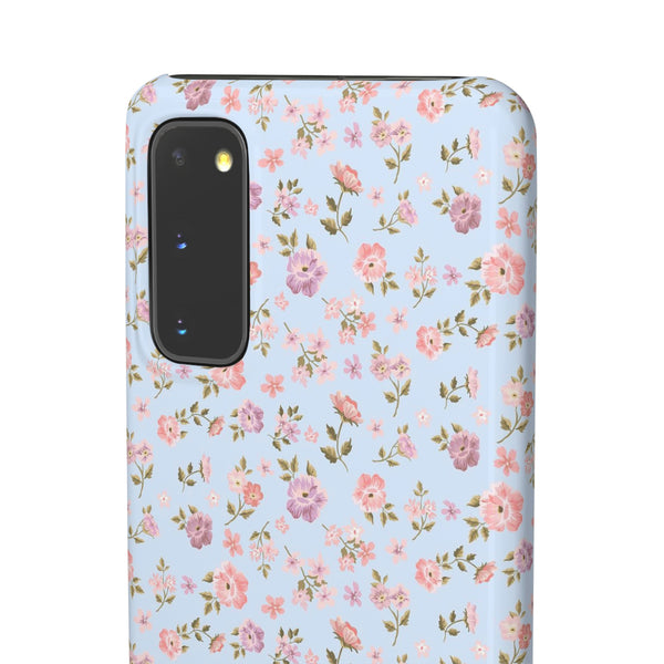 Loveshackfancy Shabby Chic Ditsy Floral Blue Phone Case