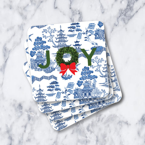 Coasters - JOY Toile Bow