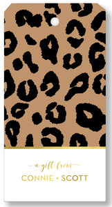 Gift Tag Classic Leopard